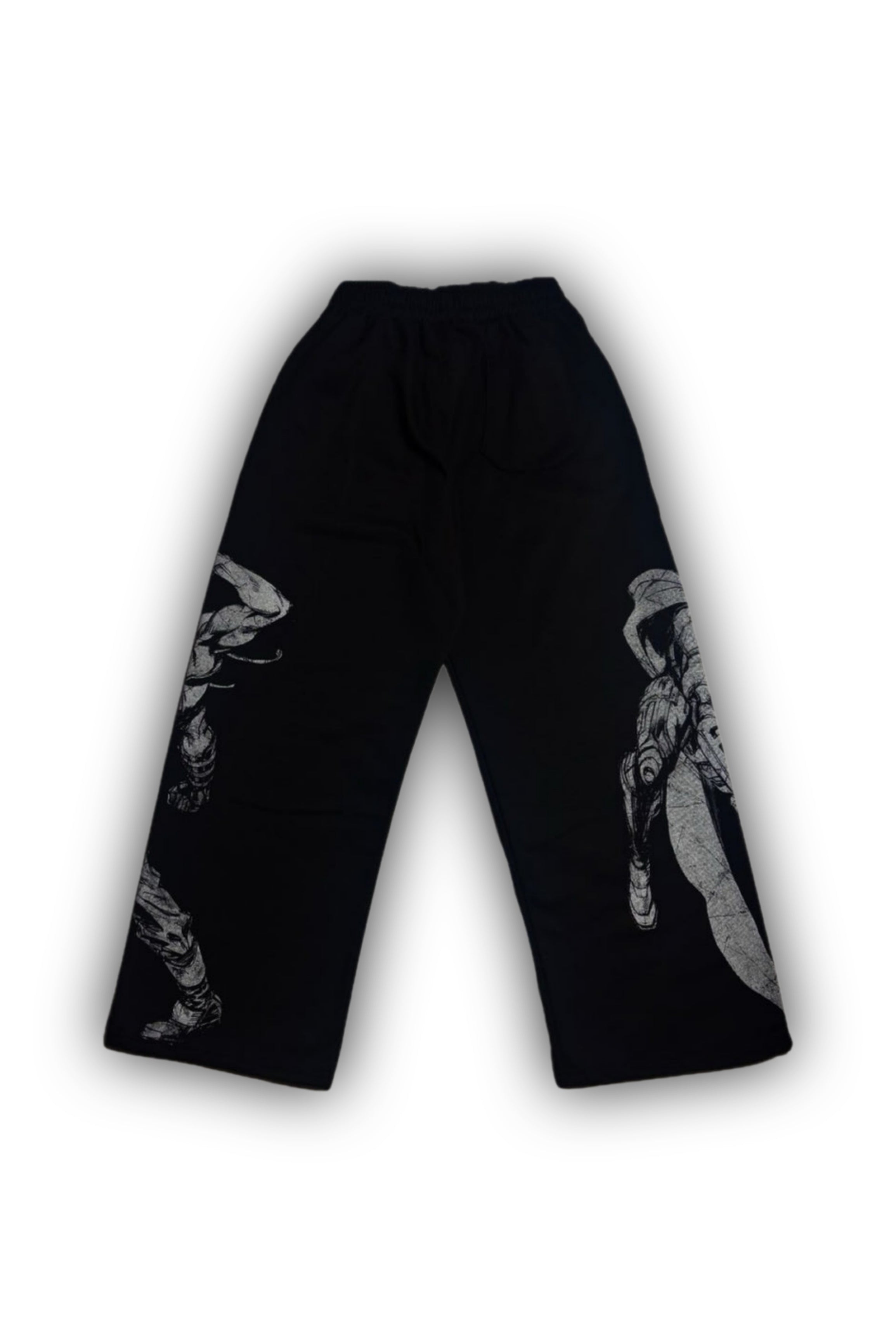 Pants Baggy 02 - Black Fight